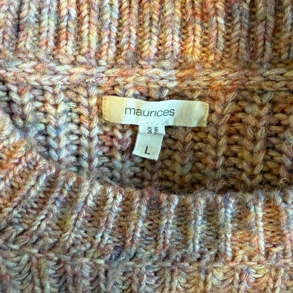 Maurices Long Sleeve Pullover Sweater Size L - Picture 10 of 12